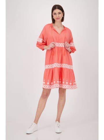 monari Jurk koraalrood
