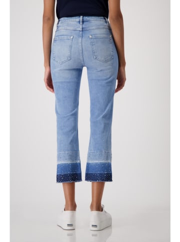 monari Spijkerbroek - slim fit - lichtblauw