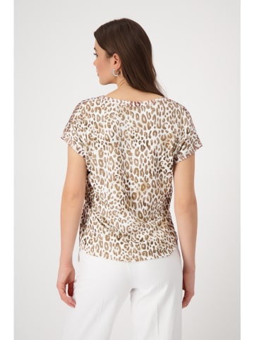 monari Blouse camel/wit