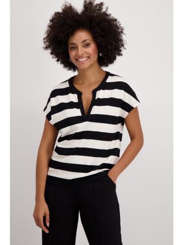 monari Shirt zwart/wit