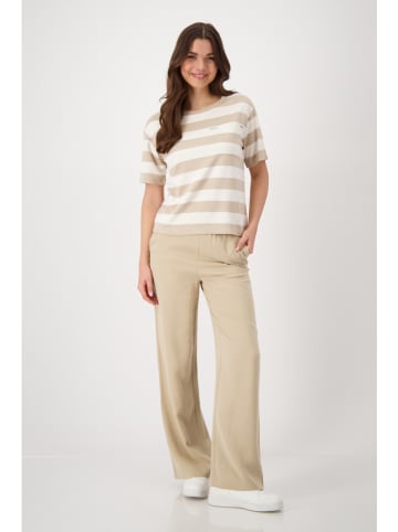 monari Shirt in Beige/ Weiß