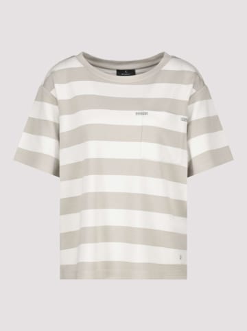 monari Shirt lichtgrijs/wit