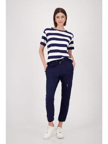 monari Shirt donkerblauw/wit