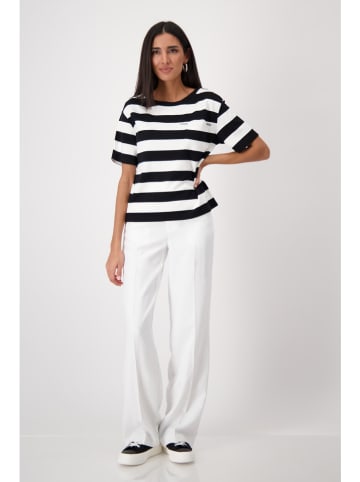 monari Shirt zwart/wit