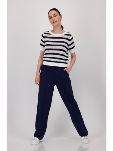 monari Trui wit/donkerblauw