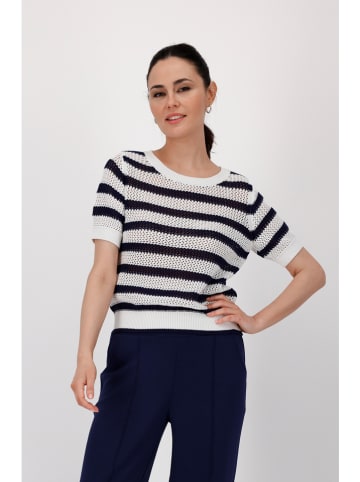 monari Trui wit/donkerblauw