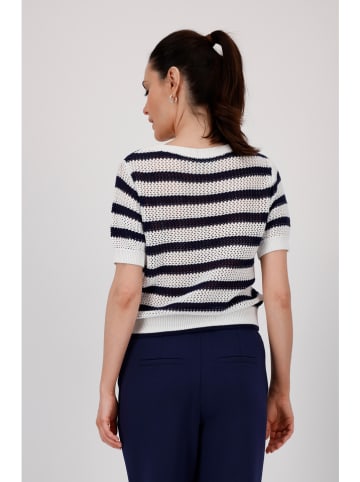 monari Trui wit/donkerblauw