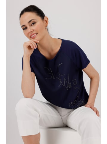 monari Bluse in Dunkelblau