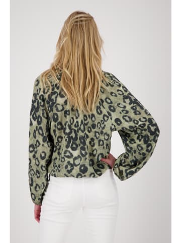 monari Blouse groen/zwart