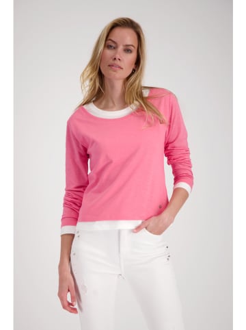 monari Longsleeve roze/wit