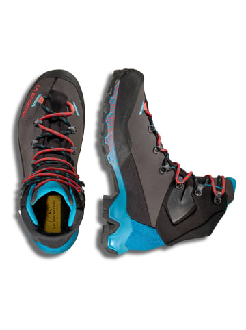 LA SPORTIVA Skórzane buty turystyczne "Aequilibrium Trek GTX" w kolorze szaro-niebieskim
