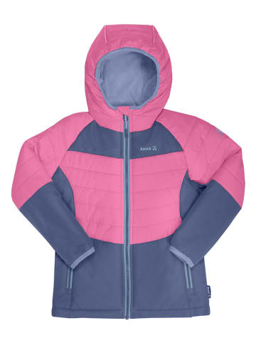 Kamik Całoroczna kurtka pikowana "Celeste" w kolorze różowo-fioletowym