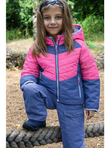 Kamik Całoroczna kurtka pikowana "Celeste" w kolorze różowo-fioletowym