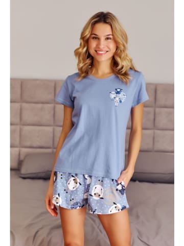 Doctor Nap Pyjama  in Hellblau