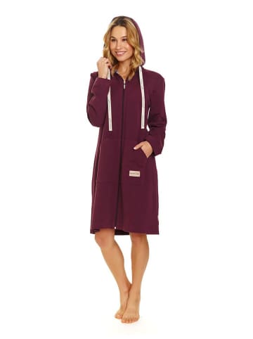 Doctor Nap Szlafrok w kolorze bordowym