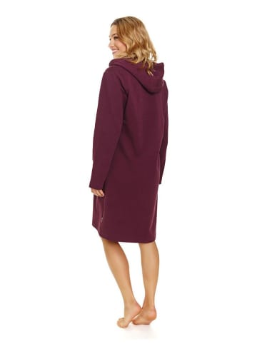 Doctor Nap Szlafrok w kolorze bordowym