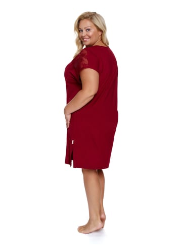 Doctor Nap Koszula nocna w kolorze bordowym