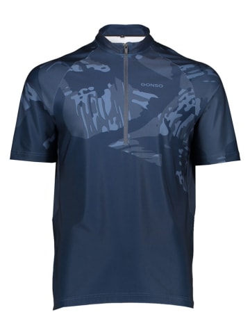 Gonso Fietsshirt "Adventure" donkerblauw