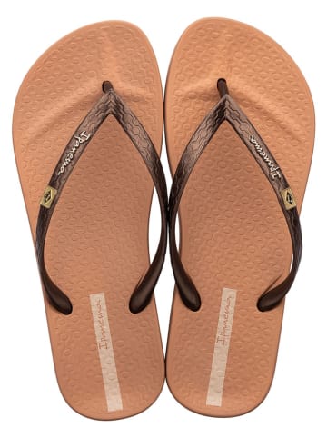 Ipanema Japonki w kolorze jasnobrązowo-brązowym