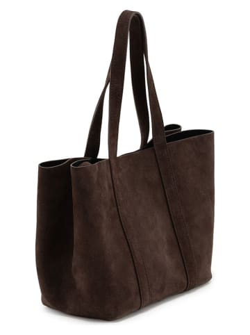 Mia Tomazzi Shopper "Belisario" in Braun - (B)48 x (H)25 x (T)15 cm