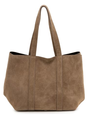 Mia Tomazzi Shopper "Belisario" beige - (B)48 x (H)25 x (D)15 cm