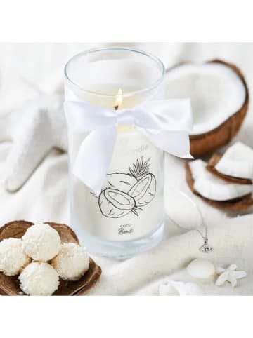 Juwelkerze Duftkerze mit Halskette "Coco Bonito" - 400 g
