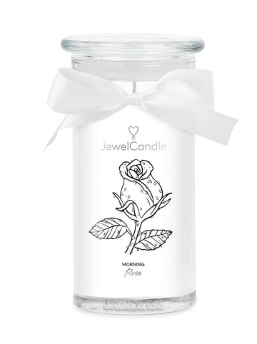 Juwelkerze Duftkerze mit Armkette "Morning Rose" - 400 g