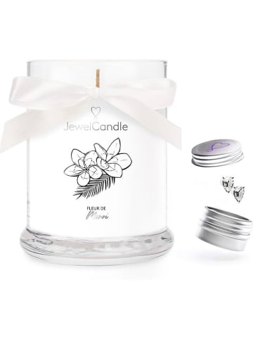 Juwelkerze Świeca zapachowa "Monoi De Tahiti" z kolczykami - 250 g