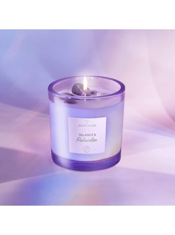 Juwelkerze Duftkerze mit Edelsteinen "Balance & Relaxation" - 330 g