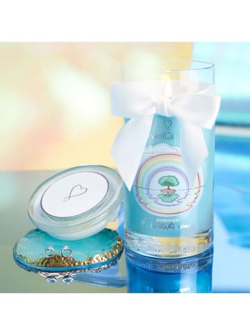 Juwelkerze Duftkerze mit Armkette "Somehwere Over The Rainbow" - 400 g