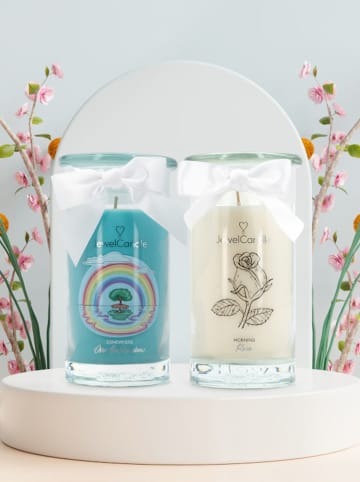 Juwelkerze Świeca zapachowa "Somewhere Over The Rainbow" z naszyjnikiem - 400 g