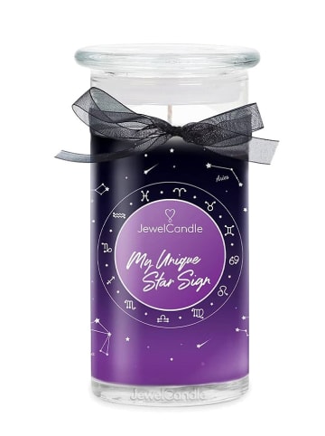 Juwelkerze Duftkerze mit Halskette "My Unique Star Sign Löwe" - 400 g