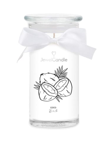 Juwelkerze Duftkerze mit Ohrringen "Coco Bonito" - 400 g