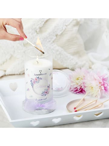 Juwelkerze Duftkerze mit Ohrringen "Mama, weil du besonders bist" - 400 g