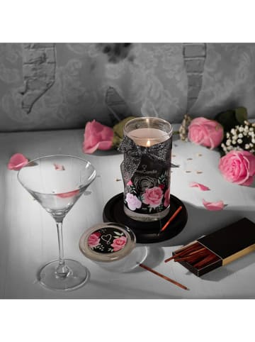 Juwelkerze Duftkerze mit Ring "Rose Noir" - 400 g