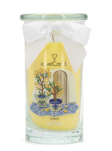 Juwelkerze Duftkerze mit Ring "Citron of Sicily" - 400 g