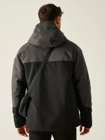 Regatta Übergangsjacke "Highton Stretch" in Anthrazit/ Schwarz