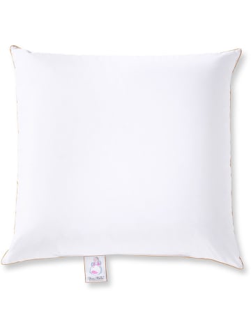 Frau Holle Daunenkissen "Goldstargans - Extra Weich" in Weiß