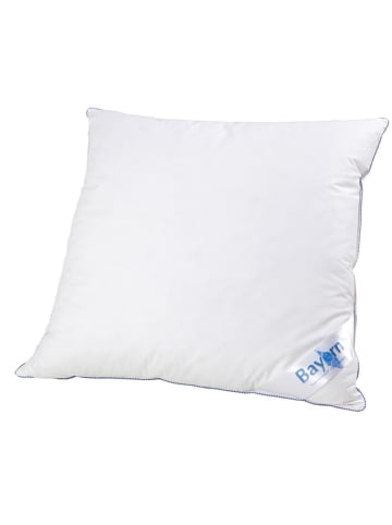 Böhmerwald Poduszka puchowa "Bayern - Extra soft" w kolorze białym