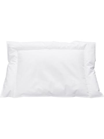 Böhmerwald Puchowa płaska poduszka dziecięca w kolorze białym