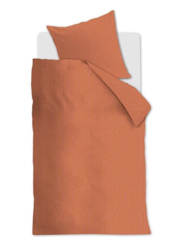 Beddinghouse Beddengoedset "Broom Bow" oranje/wit