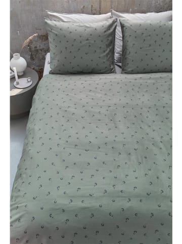 Beddinghouse Satin-Bettwäsche-Set in Grün