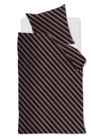 Beddinghouse Bettwäsche-Set ''Diagonal'' in Bordeaux