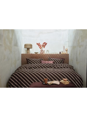 Beddinghouse Bettwäsche-Set ''Diagonal'' in Bordeaux