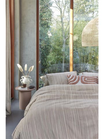 Beddinghouse Flanell-Bettwäsche-Set "Drips" in Beige