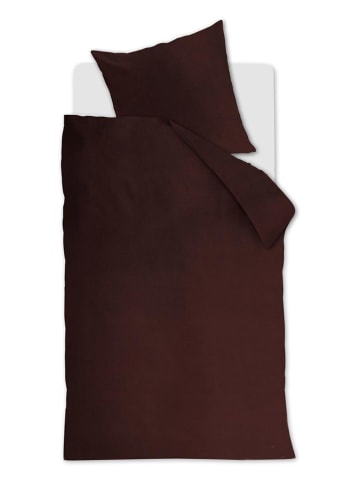 Beddinghouse Satin-Bettwäsche-Set "Earth" in Dunkelrot