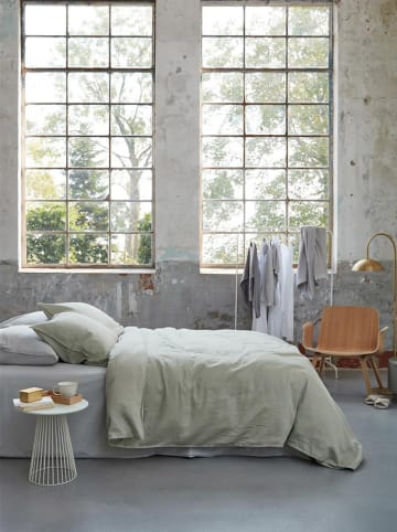 Beddinghouse Satijnen beddengoedset "Earth" grijs