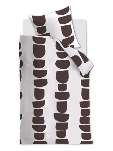 Beddinghouse Beddengoedset "Moons" wit/bruin