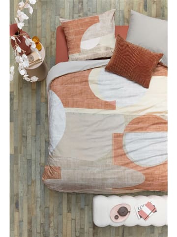 Beddinghouse Beddengoedset "Pale Colouring" beige/oranje/lichtblauw