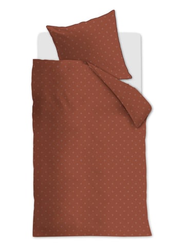 Beddinghouse Satijnen beddengoedset "Sticking Dots" oranje